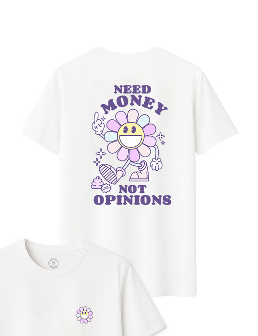 Camiseta Need Money. L 20 (Oversize)