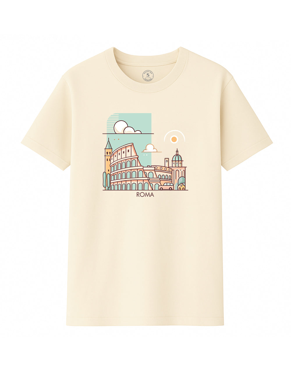 Camiseta  Roma, Città Eterna. L 203