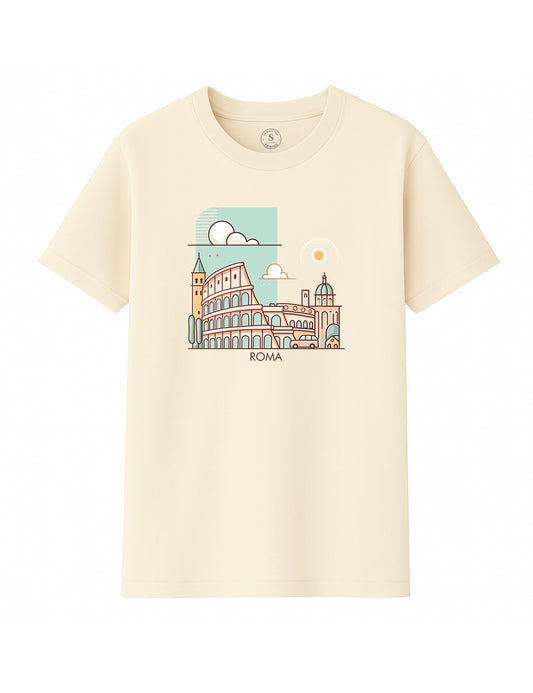 Camiseta  Roma, Città Eterna. L 203