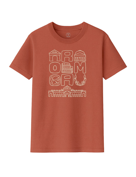 Camiseta Roma nel cuore. L 207