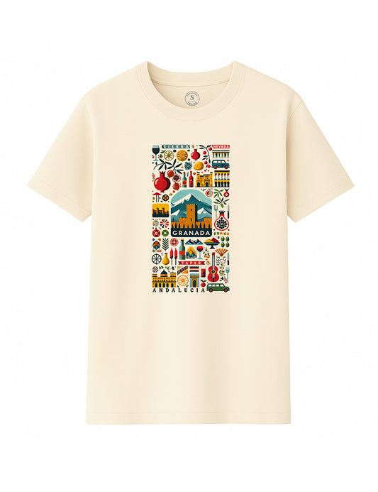 Camiseta  Granada Icons. L 211