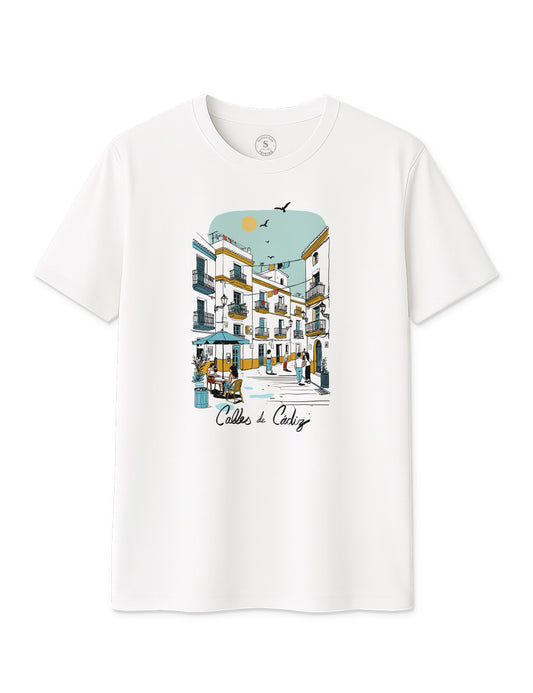 Camiseta  Calles de Cádiz. L 245