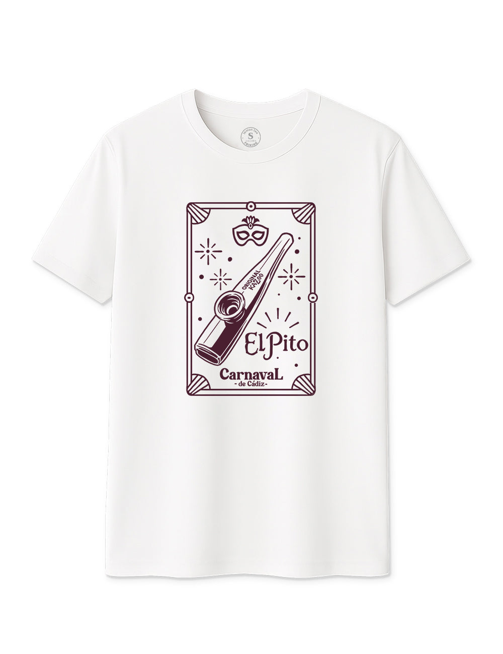 Camiseta  El Pito. de Cádiz. L 247