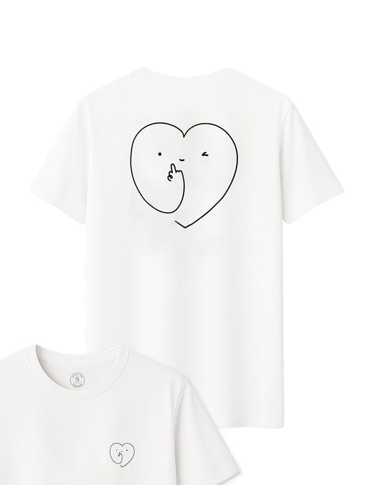 Camiseta  Dedo Corazón. L 281