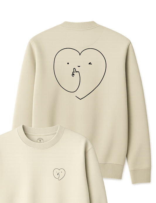 Sudadera Dedo Corazón. L 281s