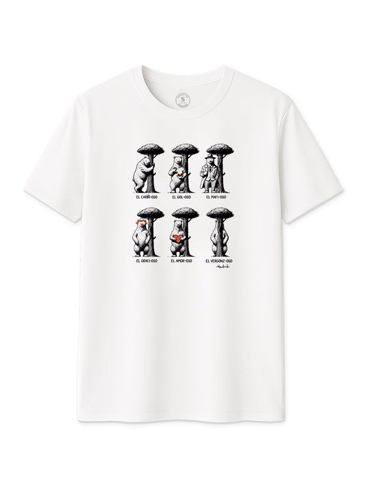 Camiseta Types of Bears. L 298