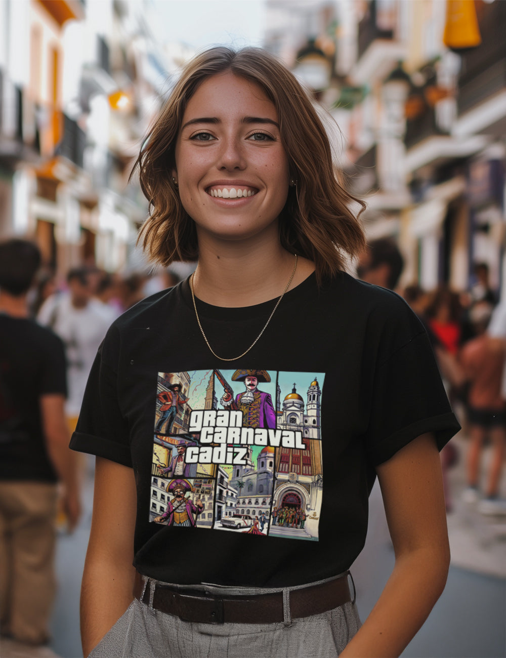 Camiseta Gran Carnaval Cádiz. L 302