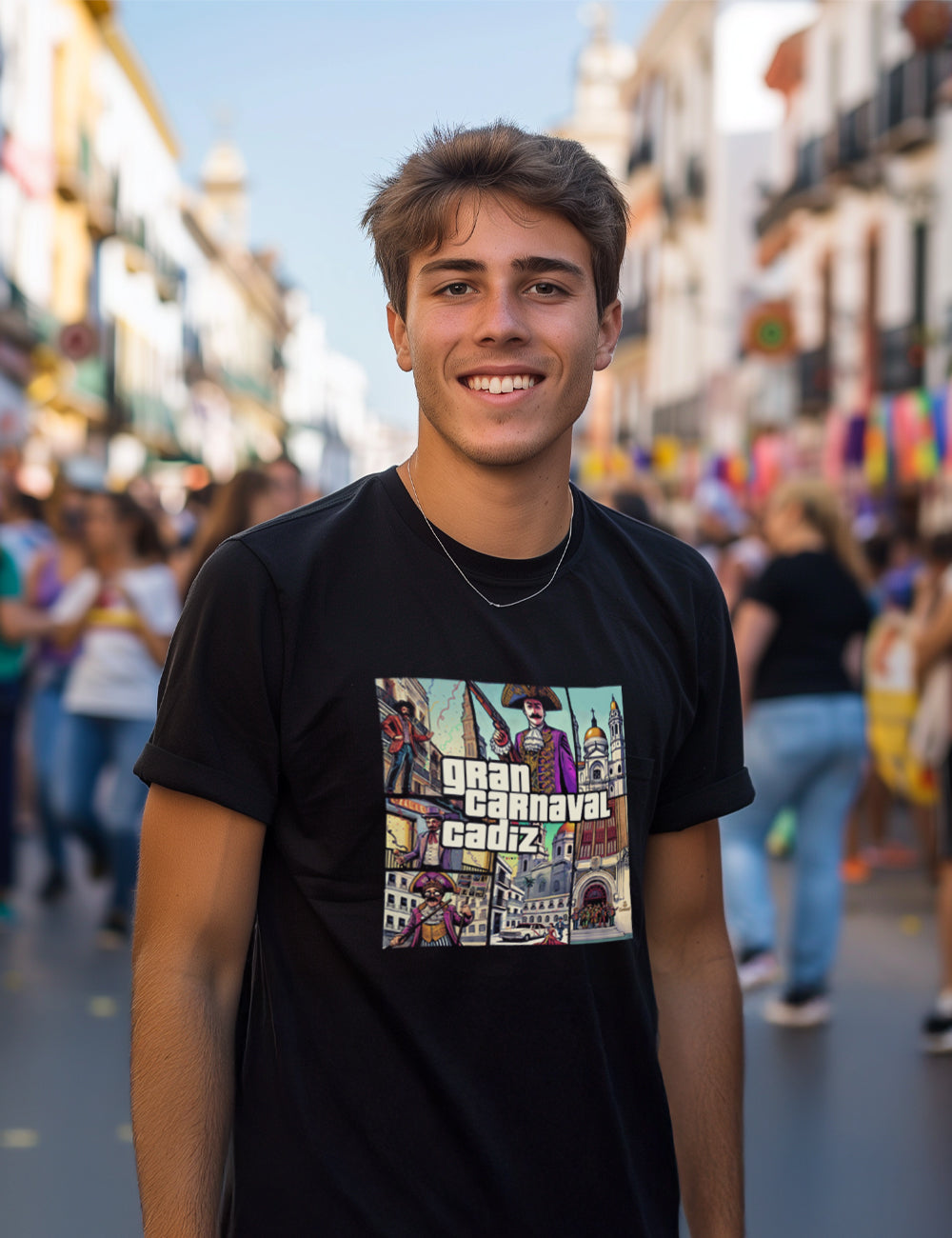 Camiseta Gran Carnaval Cádiz. L 302