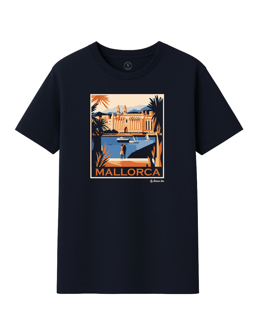 Camiseta  MALLORCA SKYLINE. L 309