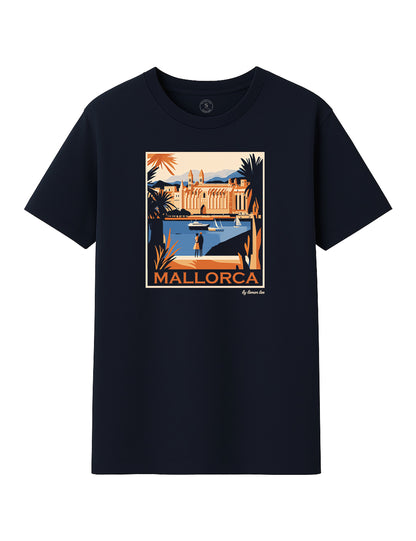 Camiseta  MALLORCA SKYLINE. L 309