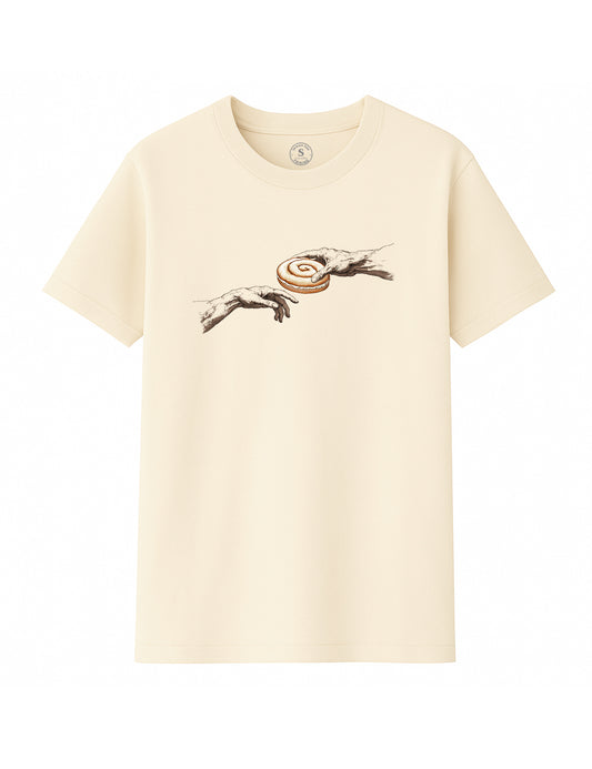 Camiseta LA CREACIÓN DE LA ENSAIMADA. L 315