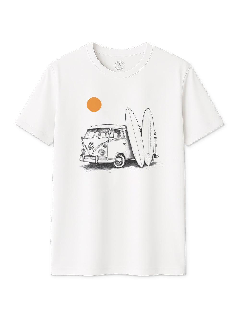 Camiseta Wheels and waves. L 32