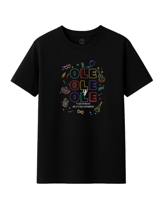 Camiseta  Ole ole y ole. L 320