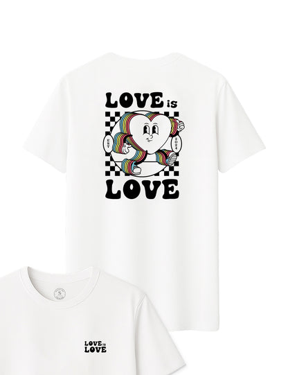 Camiseta  Love is Love. L 325