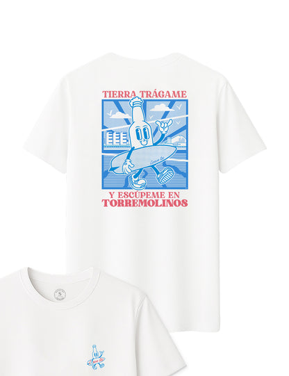 Camiseta  Tierra trágame y escúpeme en Torremolinos . L 327