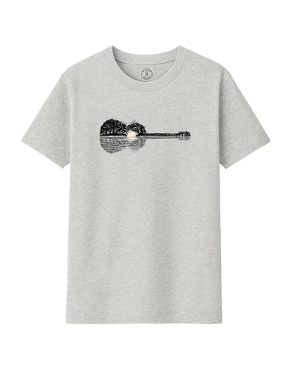 Camiseta Guitarra paisaje. L 338