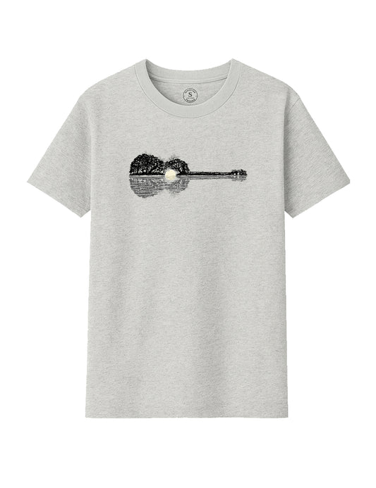 Camiseta Guitarra paisaje. L 338