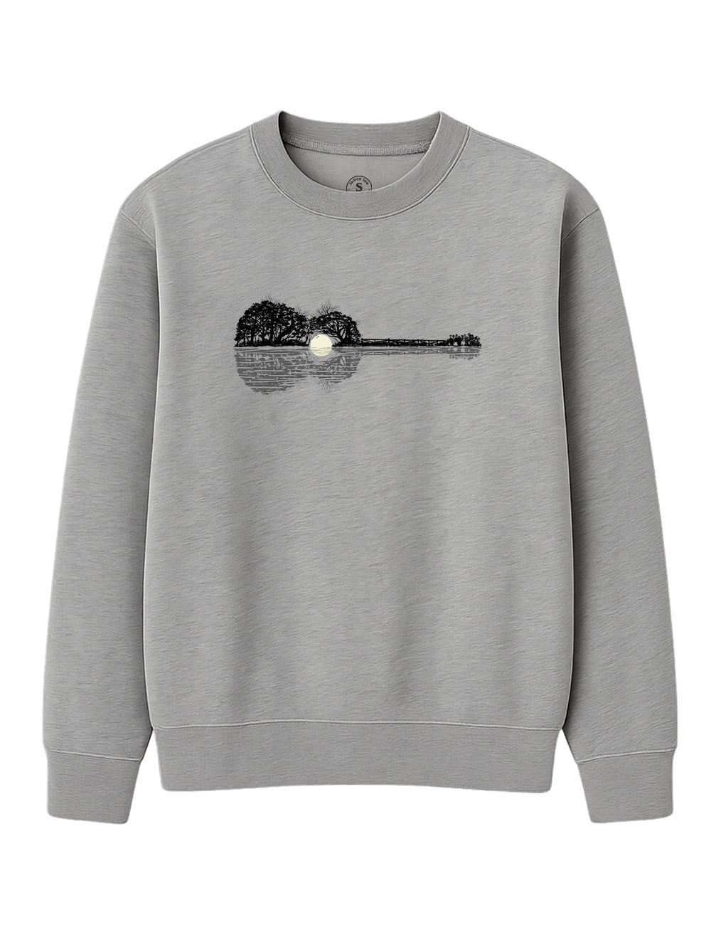 Sudadera Guitarra paisaje. L 338s