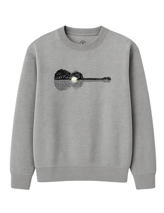 Sudadera Guitarra paisaje. L 338s