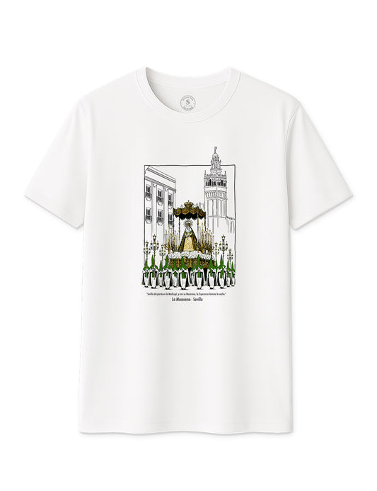 Camiseta La Macarena. Semana Santa de Sevilla. L 352