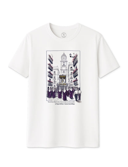 Camiseta Virgen del Rocío. Málaga. L 371