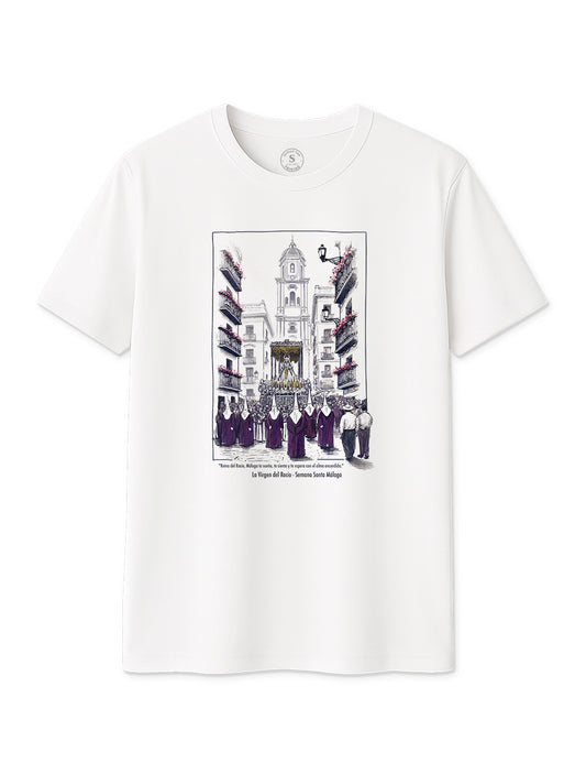 Camiseta Virgen del Rocío. Málaga. L 371