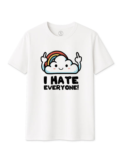 Camiseta I Hate everyone. L 38