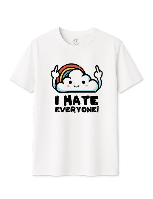 Camiseta I Hate everyone. L 38