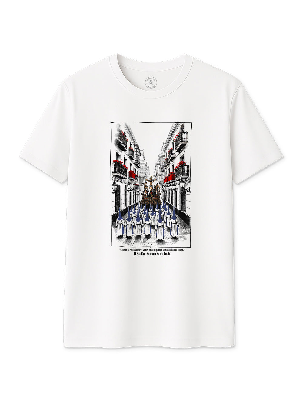 Camiseta El Perdón. Cádiz. L 387