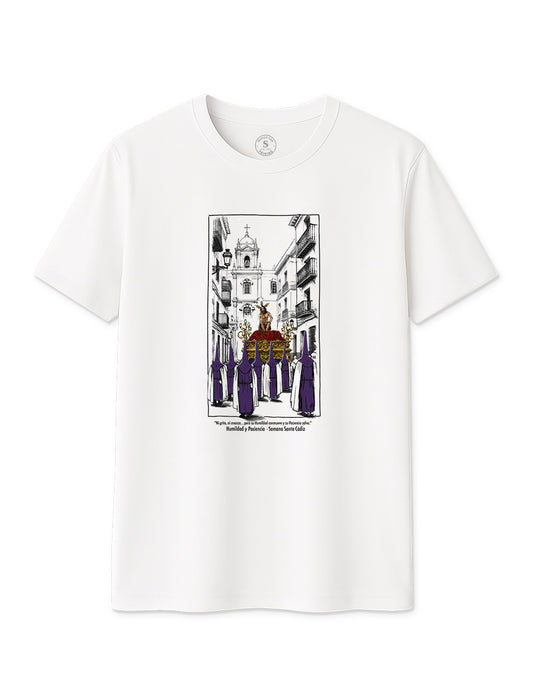 Camiseta Humildad y Paciencia Cádiz. L 393