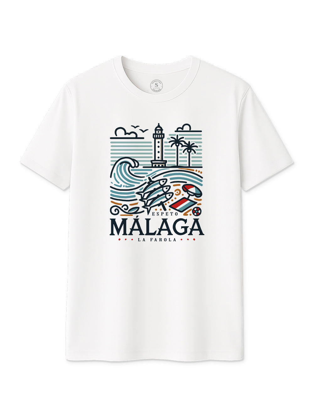 Camiseta Espeto Málaga - La Farola. L 40