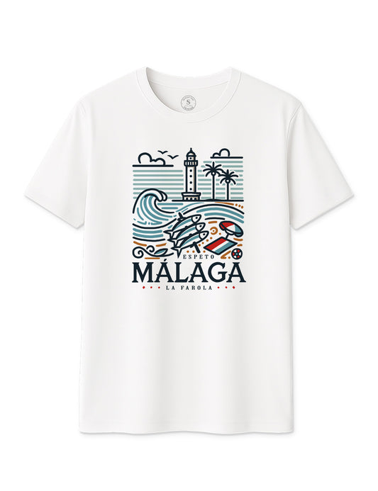 Camiseta Espeto Málaga - La Farola. L 40