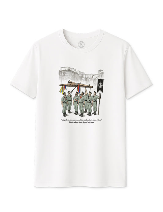 Camiseta Cristo de la buena muerte. Ronda. L 403