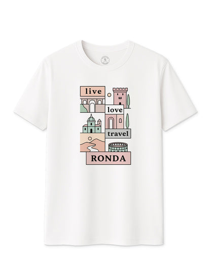 Camiseta Live love travel Ronda. L 405