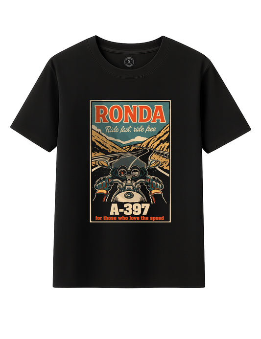 Camiseta Ride fast, ride free. Ronda. L 420