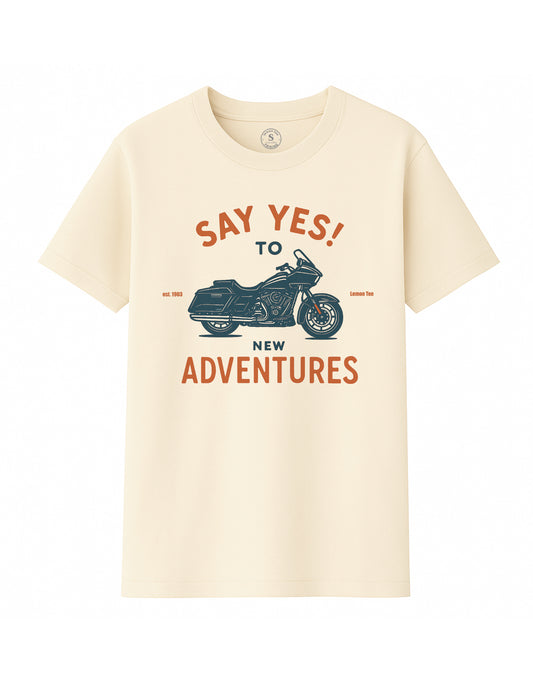 Camiseta Say yes!. L 444
