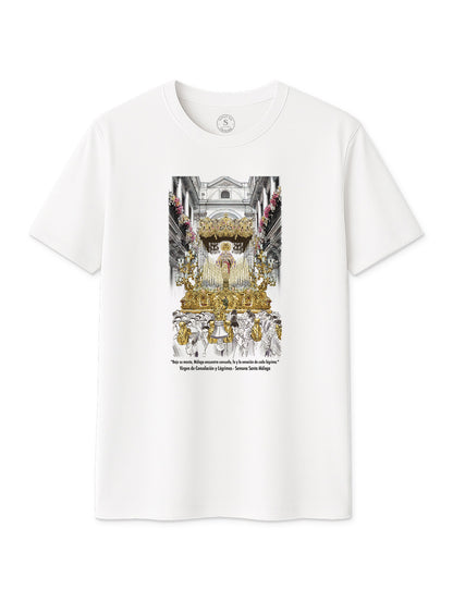 Camiseta Virgen de Consolación y Lágrimas. Málaga. L 446