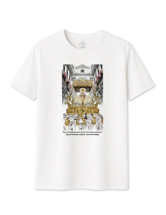 Camiseta Virgen de Consolación y Lágrimas. Málaga. L 446