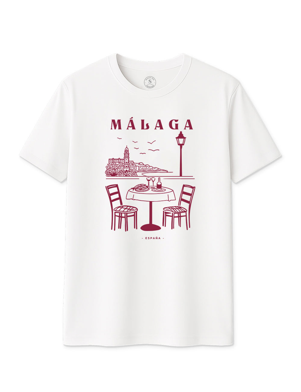 Camiseta Terraza de Málaga. L 45