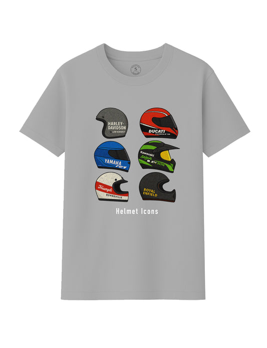 Camiseta Helmet icons. L 450