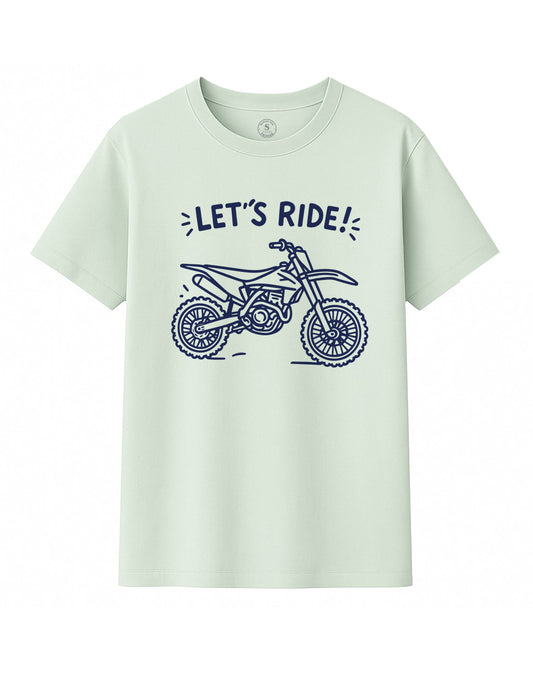 Camiseta Lets ride. L 464