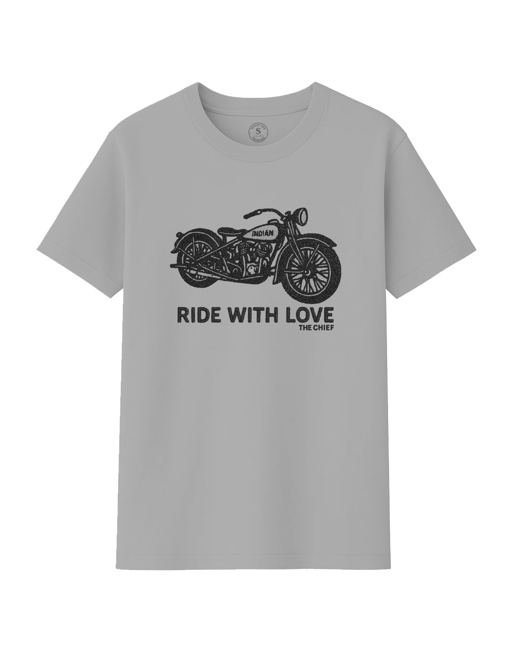 Camiseta Ride with love Indian Motorcycle. L 483