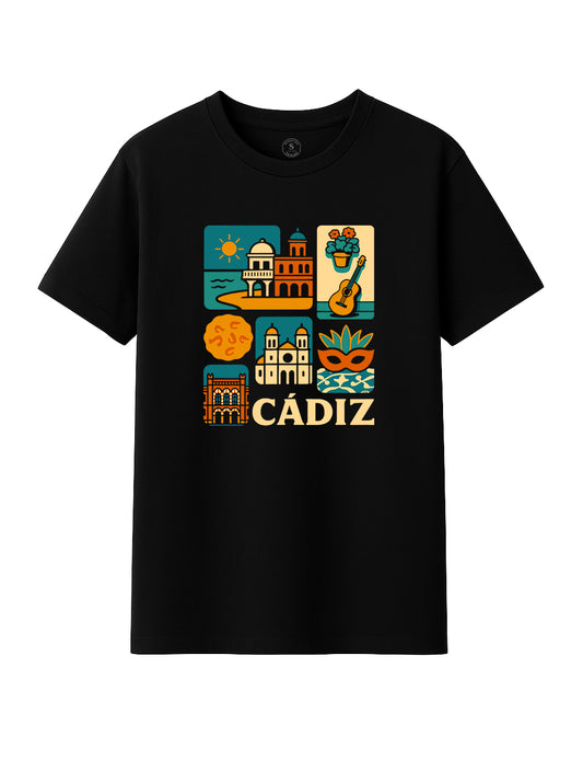 Camiseta Recuerdos de Cádiz. L 502