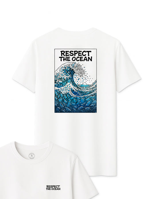 Camiseta Respect the ocean. L 503
