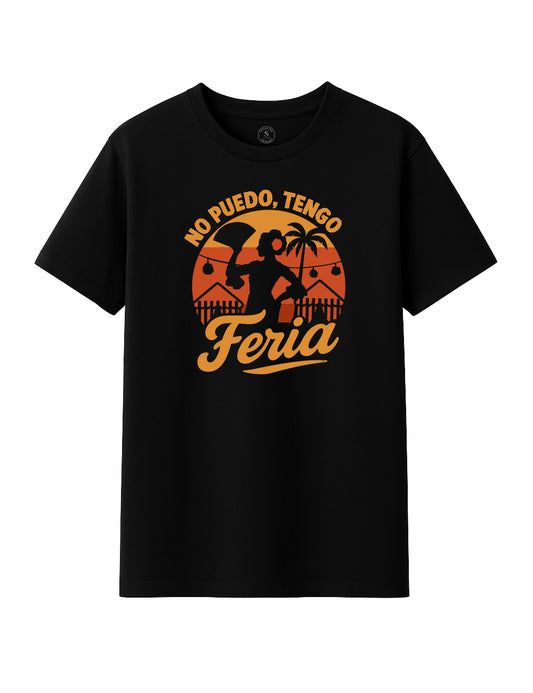 Camiseta No puedo, tengo Feria. L 506