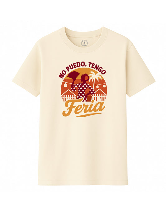 Camiseta No puedo, tengo Feria. L 506