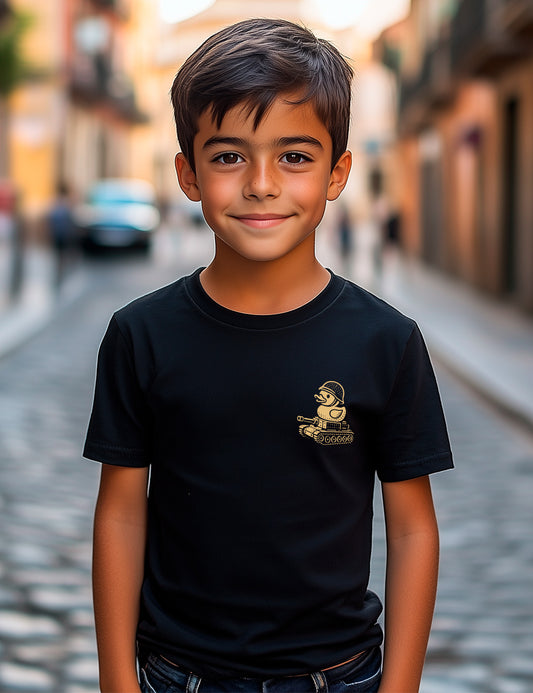 Camiseta  Pato Soldier. L 519 Kids