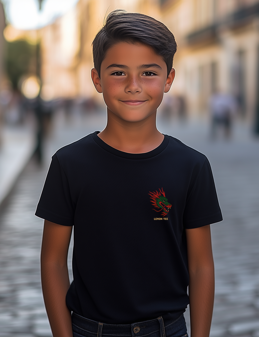 Camiseta  Astrodragon. L 524 Kids