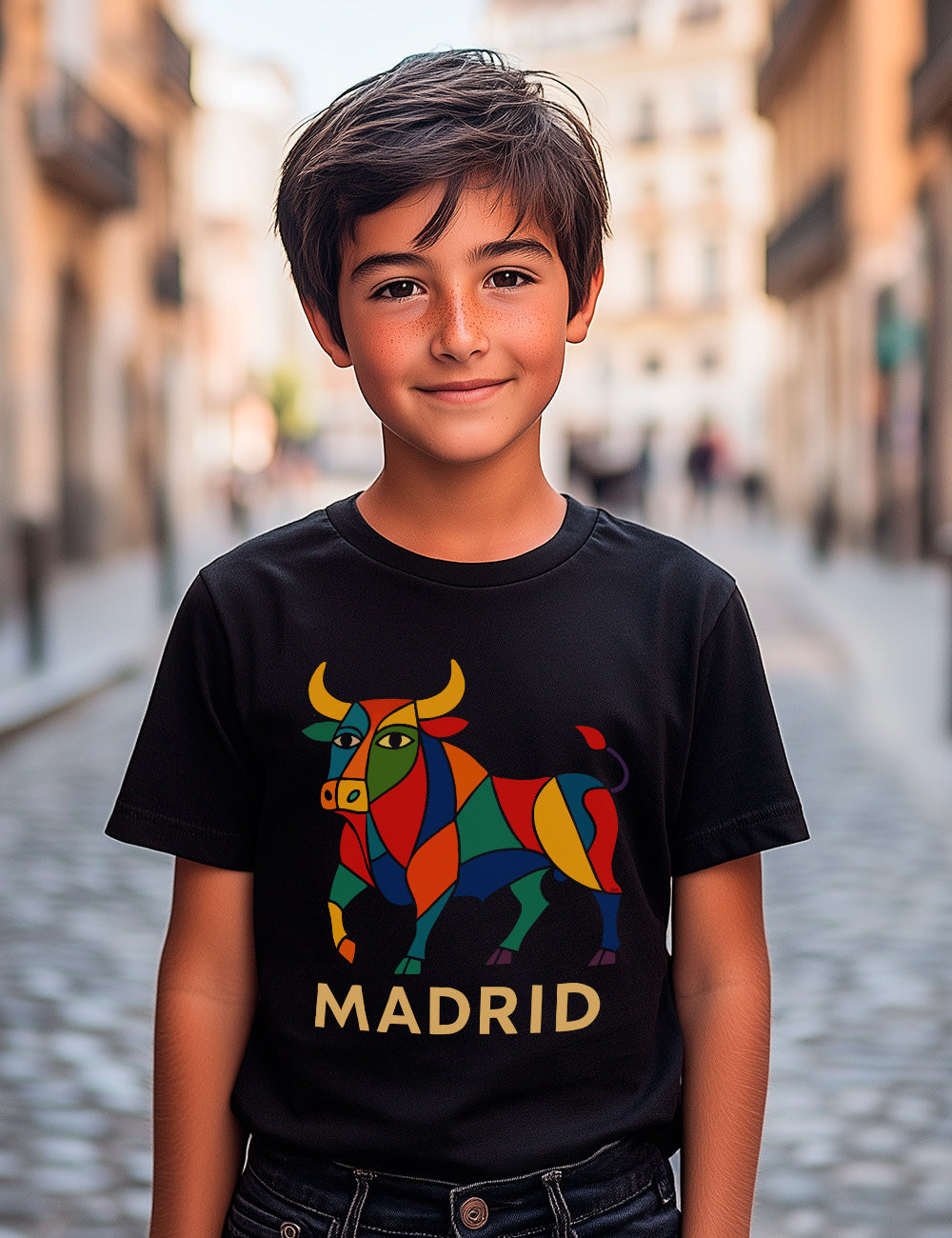 Camiseta Toro Madrid. L 529 Kids