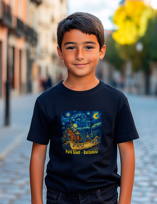 Camiseta Park Guell. L 543 Kids
